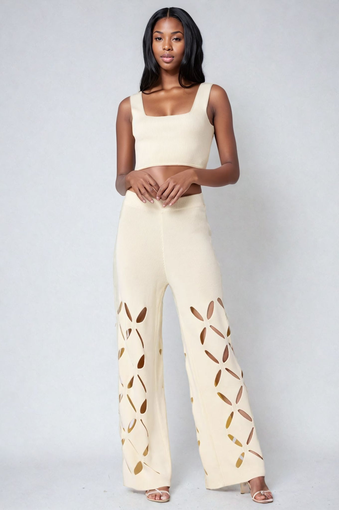 Beige Bliss Knit Set